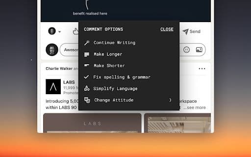 LinkedIn AI Comment Generator - Google Plugin