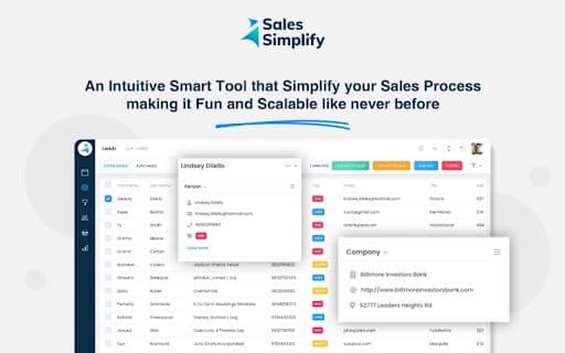 SalesSimplify - Google Chrome Extension