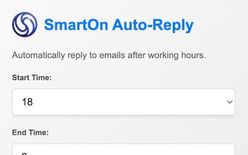SmartOn Auto-Reply - Google Plugin
