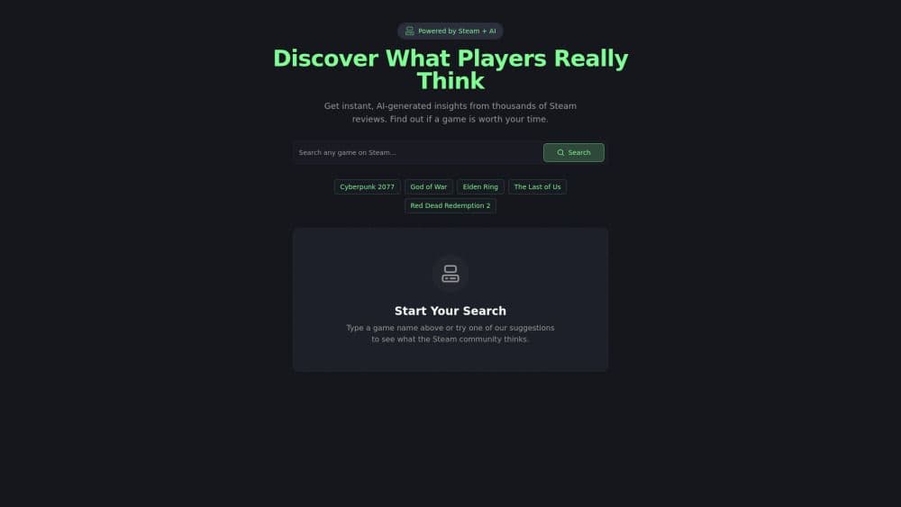 Steam Summarize