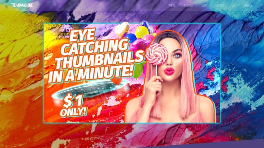 Thumbmachine - YouTube Thumbnail Maker