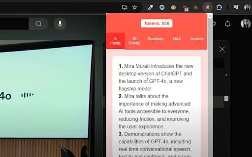 Groq Cloud API - Google Extension