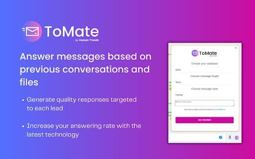 ToMate - Google Plugin