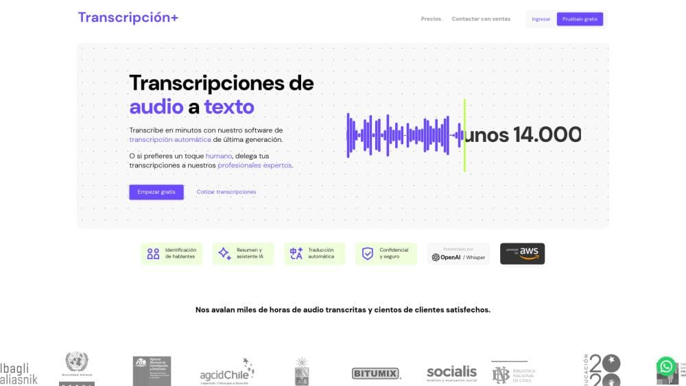Transcripción+