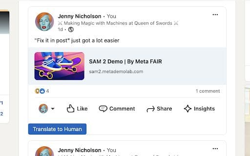LinkedIn Subtext Translator - Google Plugin