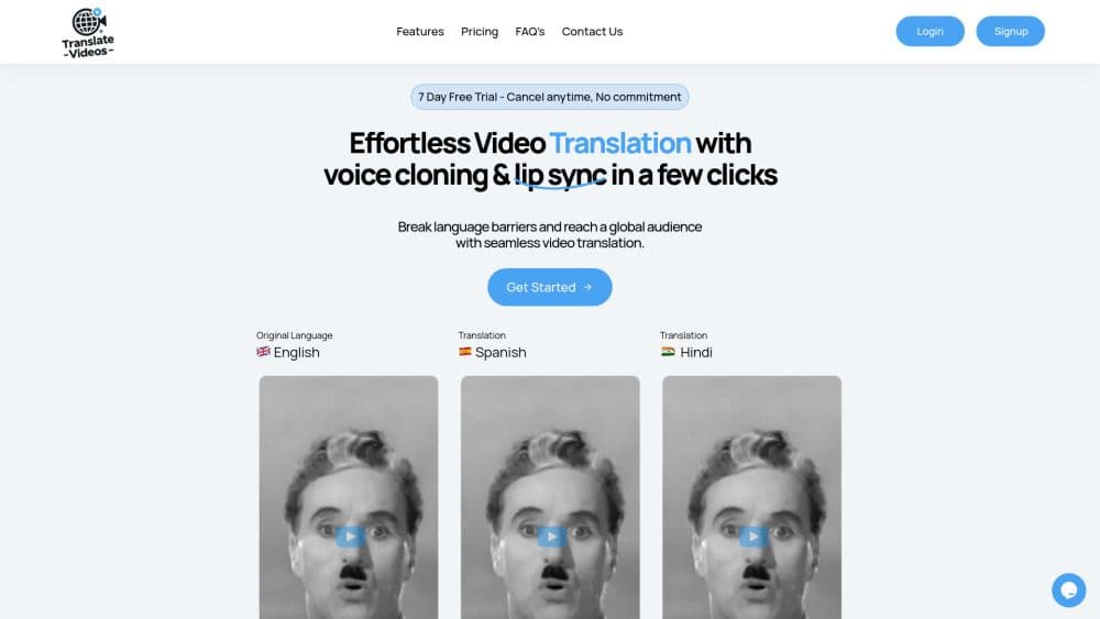 TranslateVideos