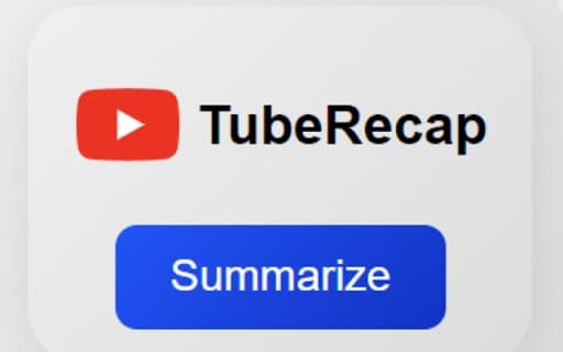 TubeRecap - Google Plugin