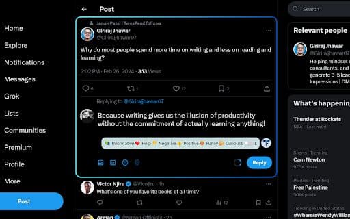 TweetCraft - Google Plugin