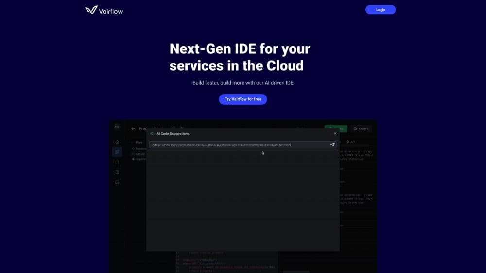 Cloud Integrated Development Environment