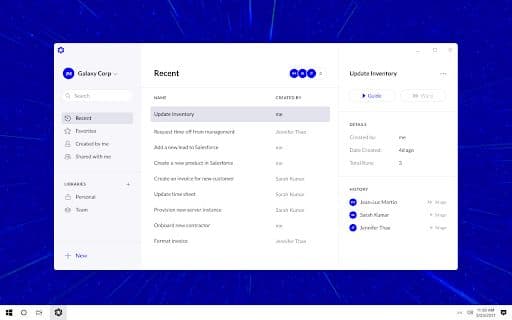Warpdrive - Google Extension