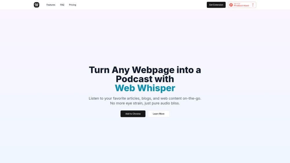 Web Whisper
