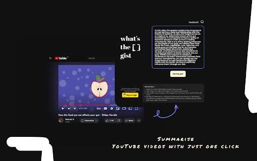 What's the gist - Google Extension