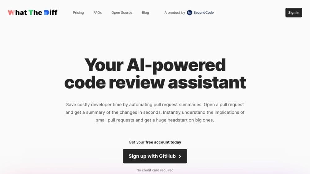 What is Coding Diff - AI-Powered Code Review Assistant