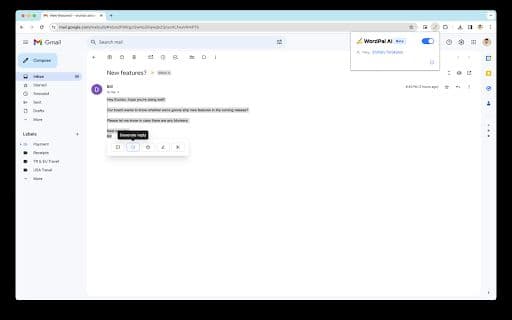 WordPal - Google Extension